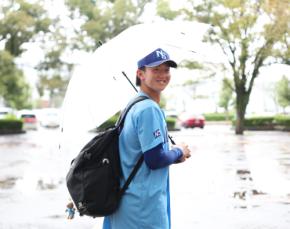 阪神ドラ２日体大・馬場拓海、指名後初の先発予定も雨天中止「気持ち切らさず次の試合に」