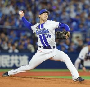 【DeNA】尾形崇斗が初回のピンチ脱す　無死一、二塁と先制許すピンチでクリーンアップ抑えた