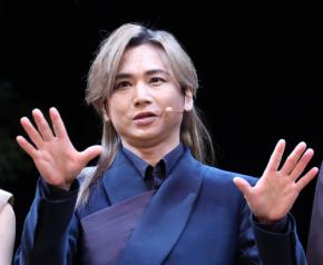 堂本光一、稽古中から全力アクション「フライングするのかと思った」DOMOTO改名後初の公の場