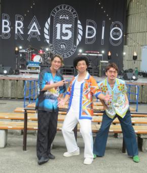 15周年BRADIO　日比谷野音で夏らしさ全開のワンマンライブ「まさか15年続くとは」
