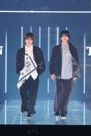 同期コンビ中村嶺亜＆井上瑞稀がランウエーデビュー「この先も２人で大きな仕事をつかめたら」