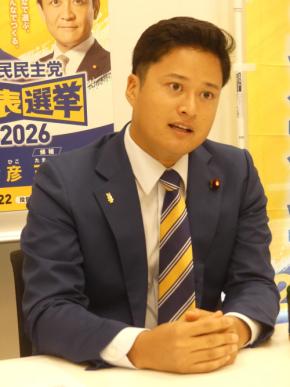 「『玉木党』であるのがいちばんの課題」国民・橋本幹彦氏、世代交代訴える／代表選インタビュー