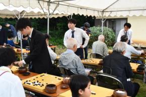 作家武者小路実篤が開いた「新しき村」で「新しき囲碁イベント」開催