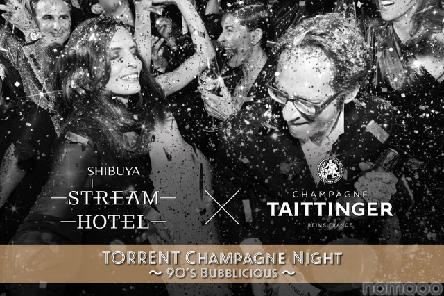 【7/29開催】渋谷で90年代バブルを感じる「TORRENT Champagne Night～90’s Bubblicious～」