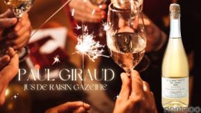 【コニャックの名手が手がける!】毎年数量限定のプレミアムぶどうジュース「ポールジロー スパークリング・グレープジュース 2025」販売