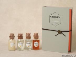 【個性豊かな4種のジンを55mlのミニボトルで詰め合わせ！】「ORIGIN Flavor Assort ミニボトルセット」予約販売開始