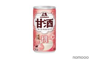 【ひなまつりやお花見にぴったり！】国産白桃果汁を使用した「甘酒＜桃＞」が期間限定で新発売