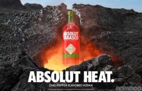【タバスコ × ウオッカ!】刺激的な辛みの「ABSOLUT® TABASCO™️(アブソルート® タバスコ™️)」新発売