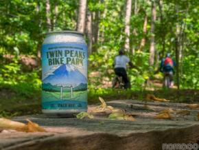 【ニセコのマウンテンバイクカルチャーを応援!コラボレーションクラフトビール】「TWIN PEAKS BIKE PARK Pale Ale」発売