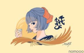 【人気イラストレーターとのコラボ日本酒！】「ヨシフクホノカ×千代むすび　秋酒」発売