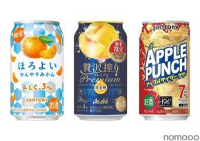 【9/6~9/12】残暑にうれしい果実系チューハイが続々登場!今週発売の注目のお酒新商品まとめ