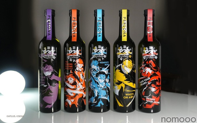 【シリーズ30周年の『ペルソナ』× お酒！】「HINEMOS」との日本酒コラボボトルが予約販売