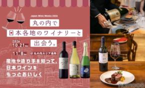【日本ワインの多彩な企画を楽しめる！】「丸の内 日本ワインWeeks 2026」開催