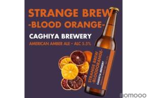 【4つのオレンジを重ねた「少し奇妙」なアンバーエール！】「STRANGE BREW -BLOOD ORANGE-」販売
