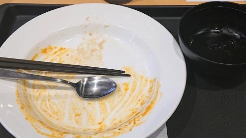 あっという間に完食
