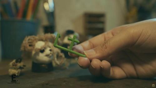 プラモデルのランナーも活用（エンチャント工房さん提供）