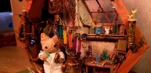 エンチャント工房さんのジオラマ作品（エンチャント工房さん提供）