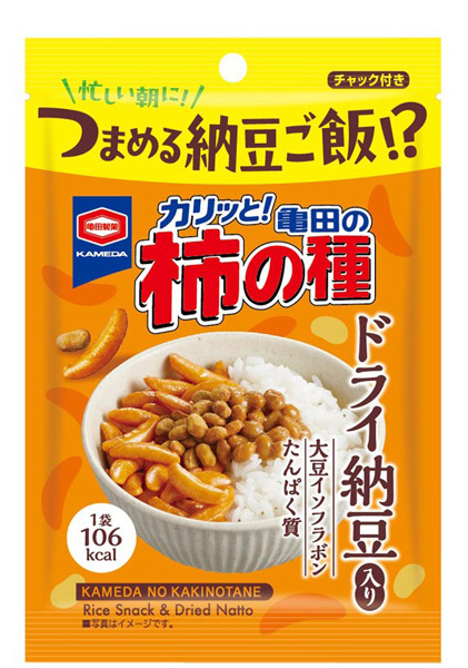 25g 亀田の柿の種 ドライ納豆入り