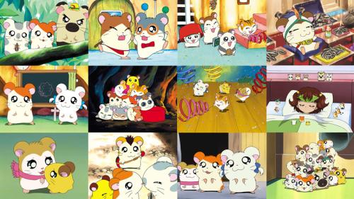 アニメ「とっとこハム太郎」場面カット