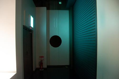 「恐怖心展」の一角にあった、恐怖を感じさせる謎の空間