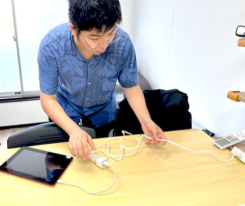気さくな人と会話で打ち解ける