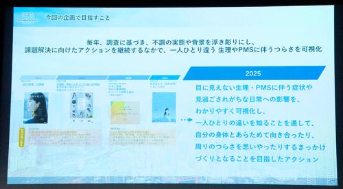 『違いを知ることから始めよう展』では、症状の可視化とともに、生活環境や周囲との関係によって生まれるつらさを紹介