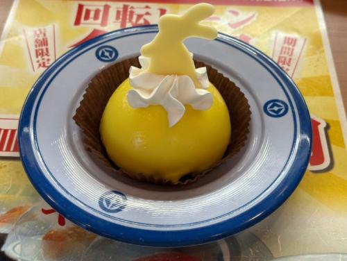 デザートメニューの「月見ケーキ」