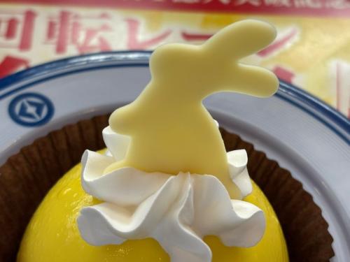 うさぎ型のホワイトチョコ