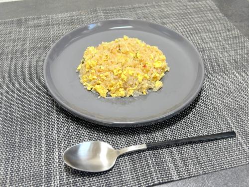 完成した糸こんにゃくチャーハン