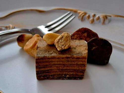 すでに庭でクッキーやナッツのような石も発見