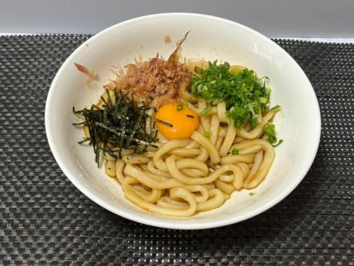 完成した混ぜそば