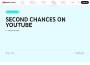 YouTube、永久停止クリエイターに「再出発の機会」 新チャンネル申請を可能にする試験導入を発表