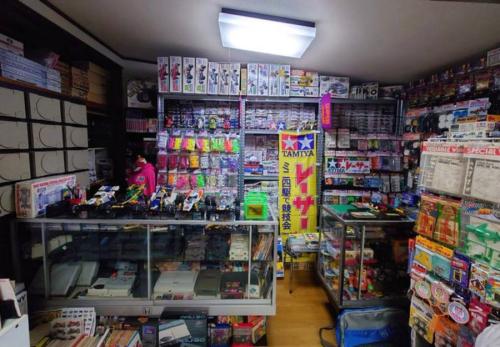 模型店風の部屋