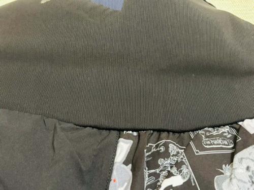 メッシュの切り替え部分はデザインとしても映える