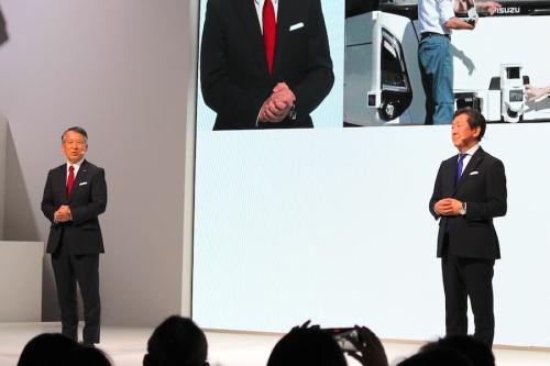 社長2人によるプレゼン