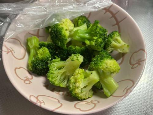 冷凍ブロッコリーをレンジで解凍