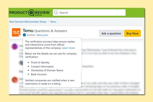 オーストラリア拠点のレビューサイト「ProductReview.com.au」