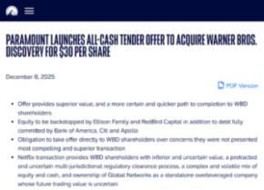 まるで三角関係？Netflixと“婚約発表”したワーナーにパラマウントが求婚　関係を分かりやすく解説