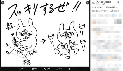 グレうさぎさんの投稿