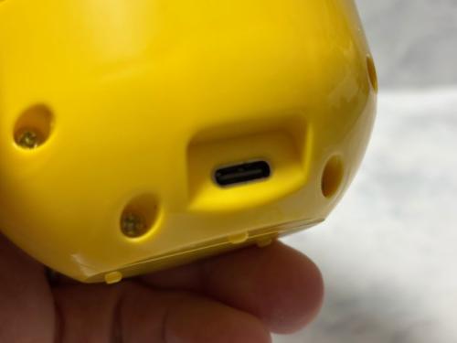 裏面にはちゃんと「USB Type-Cポート」が