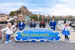 東京ディズニーランド＆シー、9億人目のゲストをお迎え