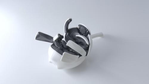 可動部にはステンレスやアルミなどを仕込んでいる