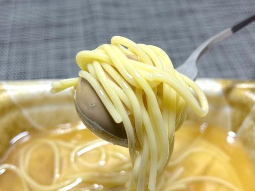 味玉とパスタ