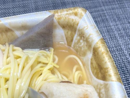 出汁は少し甘め