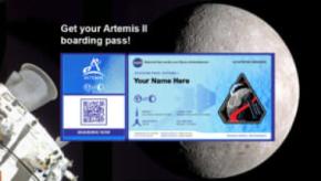 NASAの月探査計画で「名前だけ宇宙へ」 登録すると搭乗券がもらえる