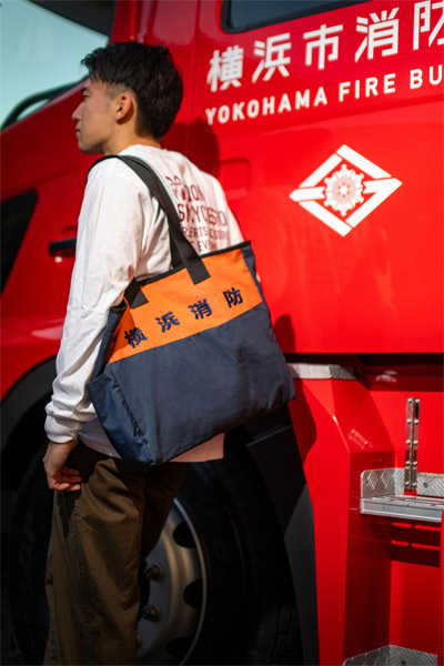 アップサイクルトートバッグ（活動服）