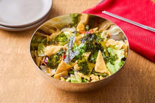 砕いてチョレギサラダのトッピングにするアイデアも