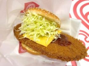 デッッッカ！ドムドム新作「わんぱくメンチカツバーガー」驚異の21cmカツでわんぱくしてきた