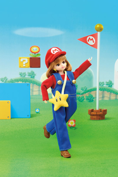 スーパーマリオ リカちゃん マリオスタイル