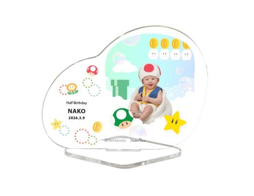 人気の「アクリルスタンドミニ」にマイマリオデザインが新登場